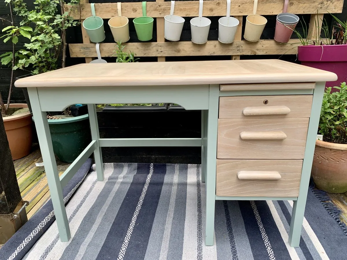 Mint Green Desk